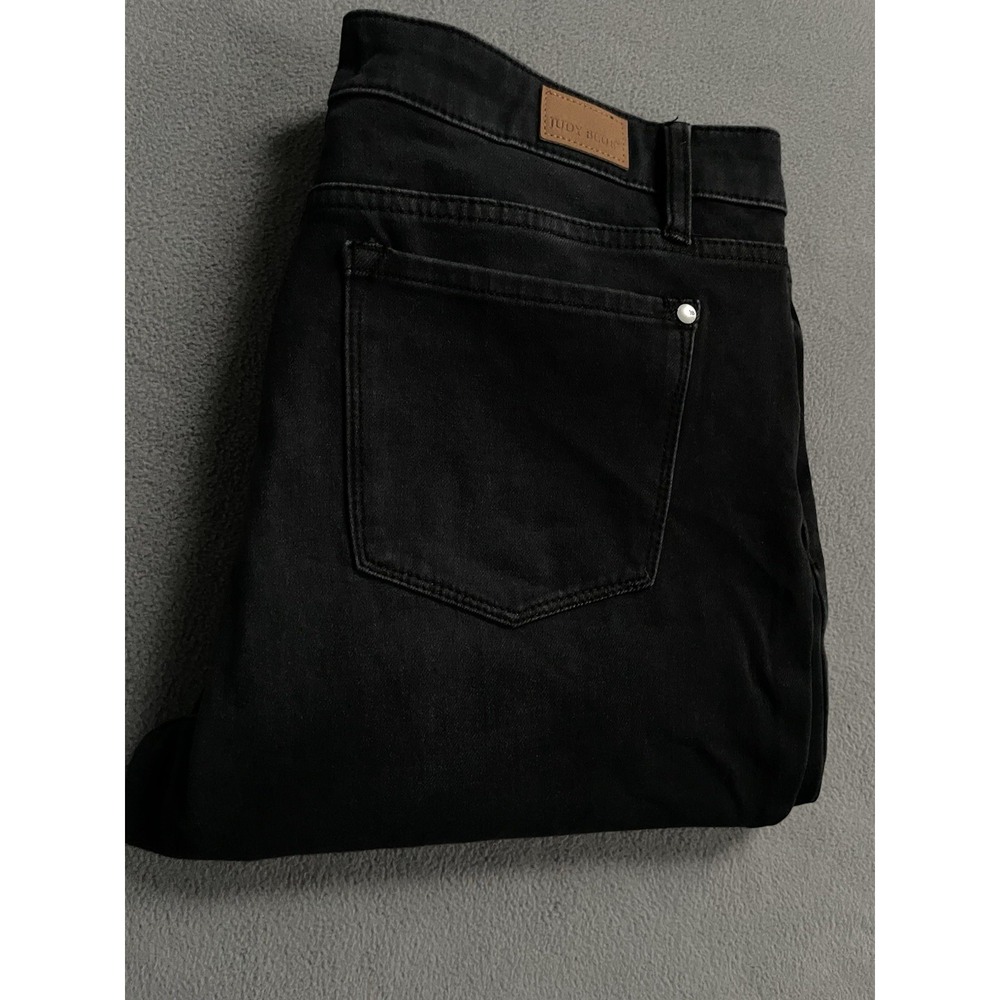 Judy Blue Jeans Womens 15/32 Black JB88218 Skinny Denim 34x32